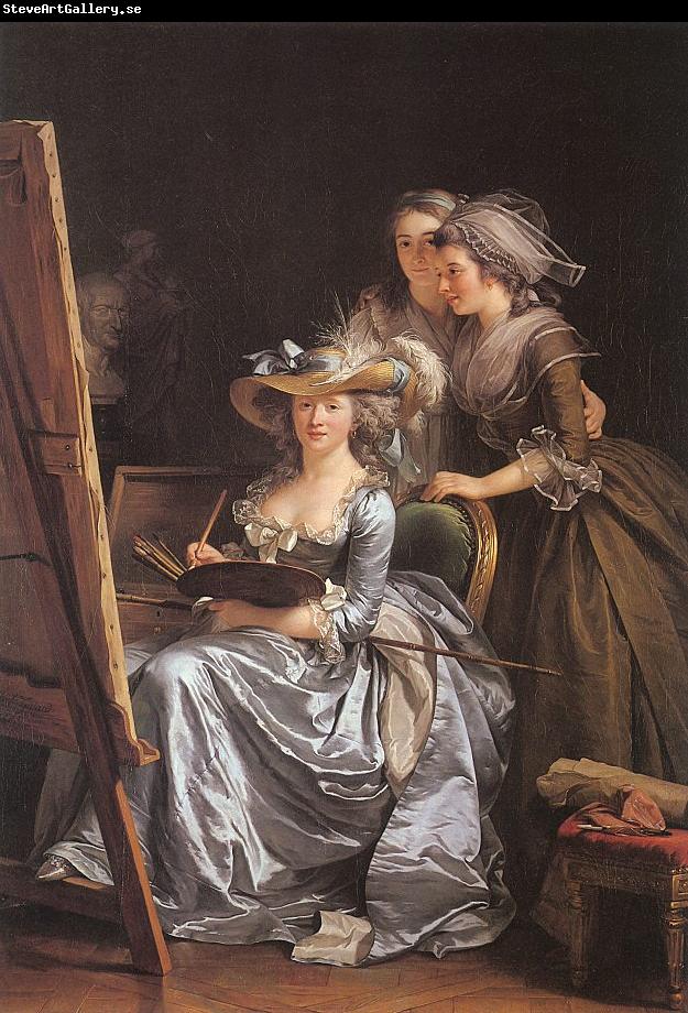 Labille-Guiard, Adelaide Self-Portrait with Two Pupils
